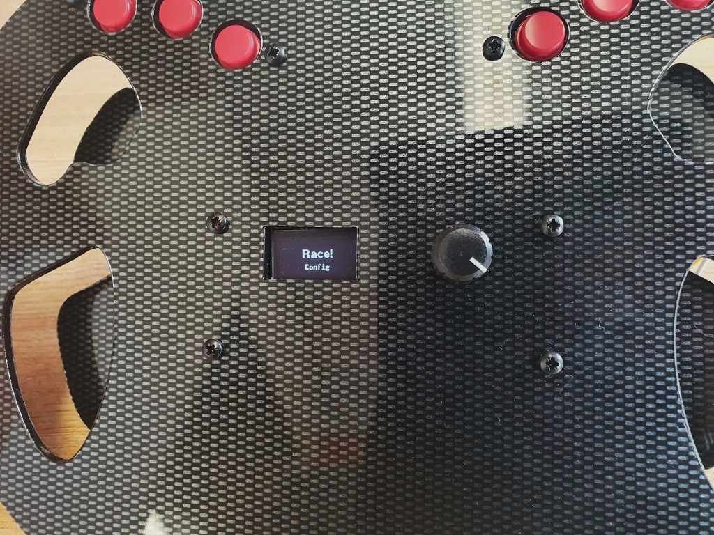 Motion-controlled RC car steering wheel