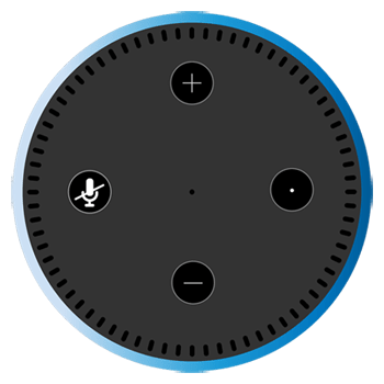 Graphic of Amazon Echo Dot