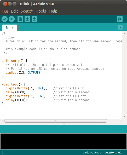 Arduino/C++ code on computer screen